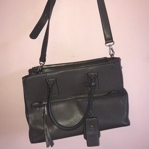 Dark grey purse